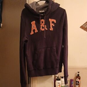 Abercrombie & Fitch‎ Navyblue Sweatshirt Hoodie. Sz M